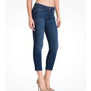 MOTHER The Looker Crop‎ Jeans in Flowers From The Storm Wash, Women's Size 27